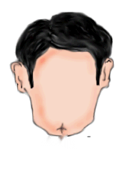 ดูโหวงเฮ้งใต้คางเป็นรูปกากบาท